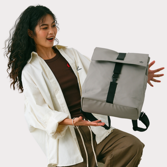Breaking Up with Fast Fashion? Our Square Backpack is Your Forever +1.