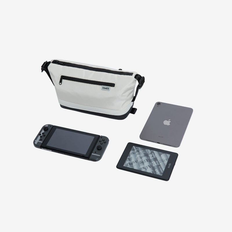 Master Kase Sling Bag to carry the Nintendo Switch - KiweeKiweePearl WhiteSling bagMaster Kase Sling Bag to carry the Nintendo Switch bag protective case