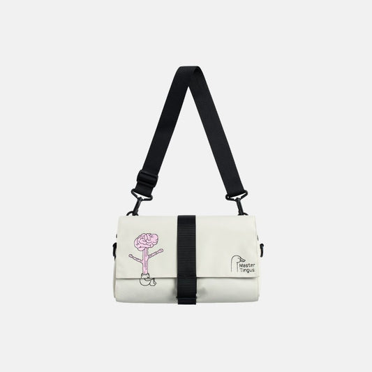 Triangle Sling Bag for Master Tingus - KiweeKiweeStalactite WhiteSling bagTriangle Sling Bag for Master Tingus - Kiwee