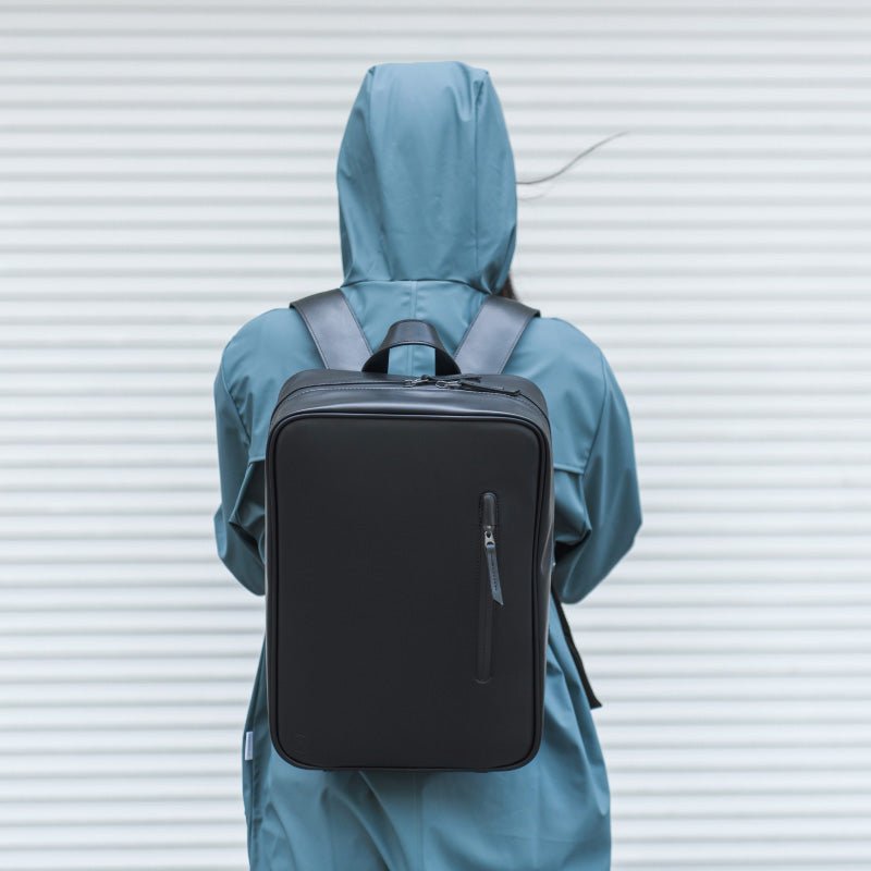 Fisherman Backpack Medium - KiweeKiweeSky BlackBackpackBlack Backpack waterproof 15 inch laptop travel backpack