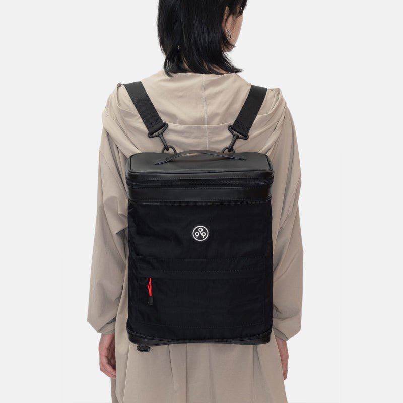 Sandwich Backpack Medium - KiweeKiweeSesame BlackBackpackSandwich Backpack Medium two in one backpack sling backpack black